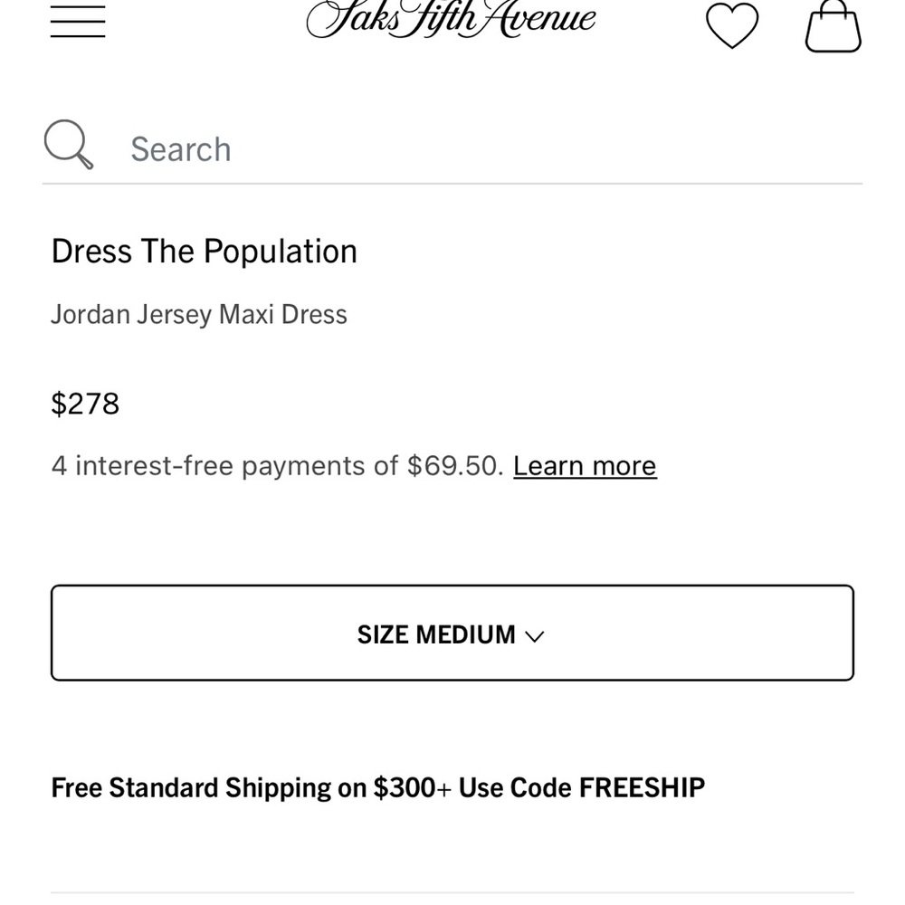 Dress the population - Jordan Jersey Maxi Dress - Picture 5 of 6